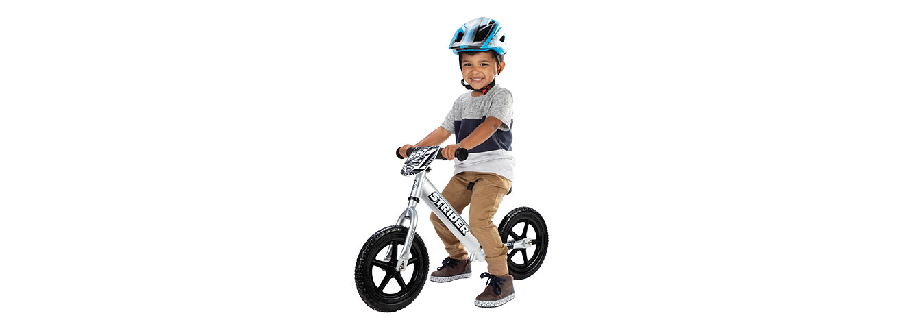 STRIDER 12 Sport PRO Aluminum No-Pedal Kids Balance Bike ULTRA BLUE