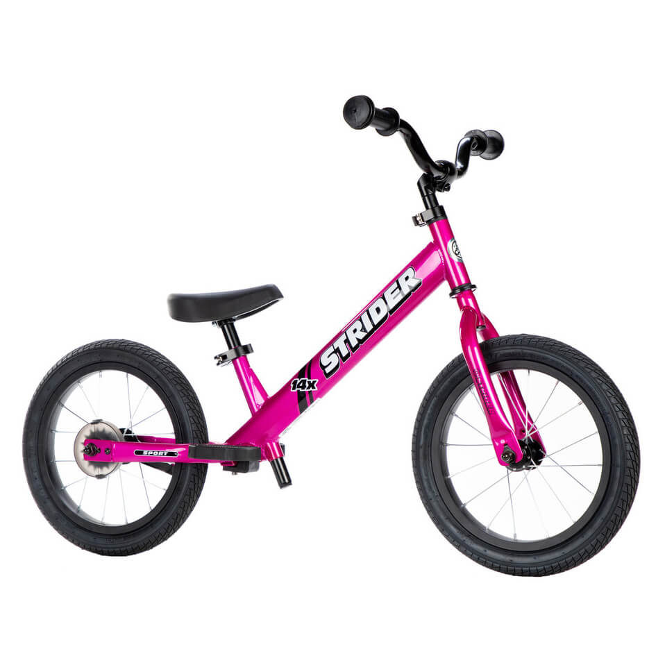 strider bike 14x pink